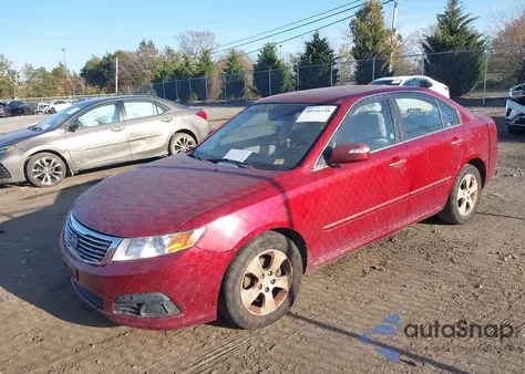 2009 Kia Optima Lx from USA, damaged, VIN KNAGE228995289603